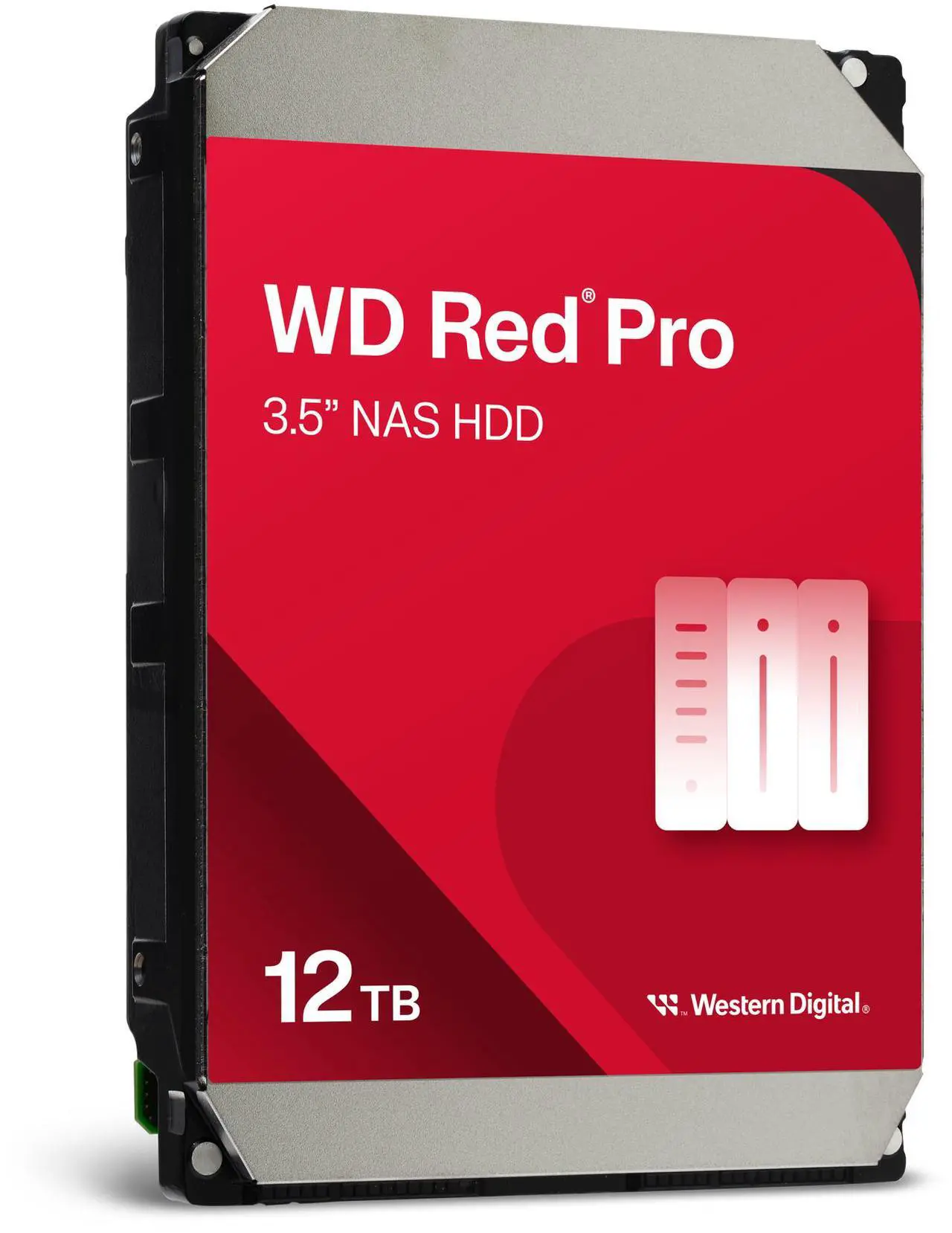 Almacenamiento de datos Western Digital 12TB WD RED PRO NAS
