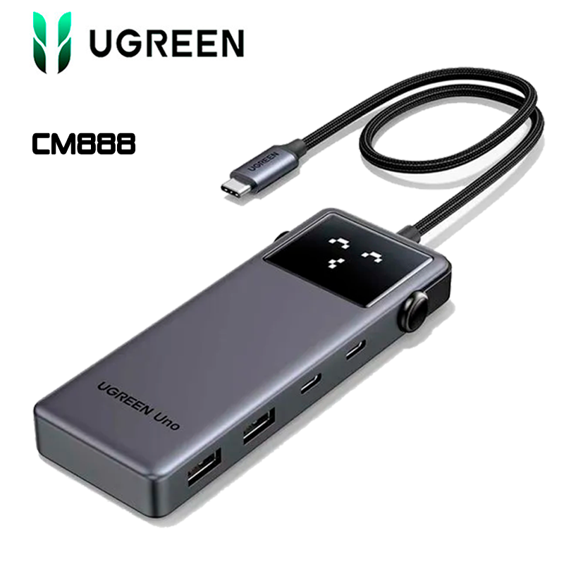 HUB USB Tipo-C con 6 puertos para IT y tecnología