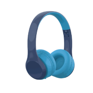 Auriculares inalámbricos Bluetooth 5.1 con tarjeta TF FM y AUX - H626BTCARTOON-BLUE