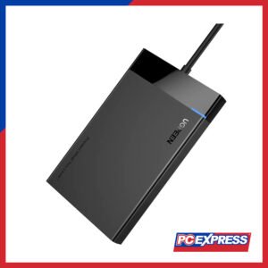 USB 3.0 SATA III External Hard Drive Case, Black