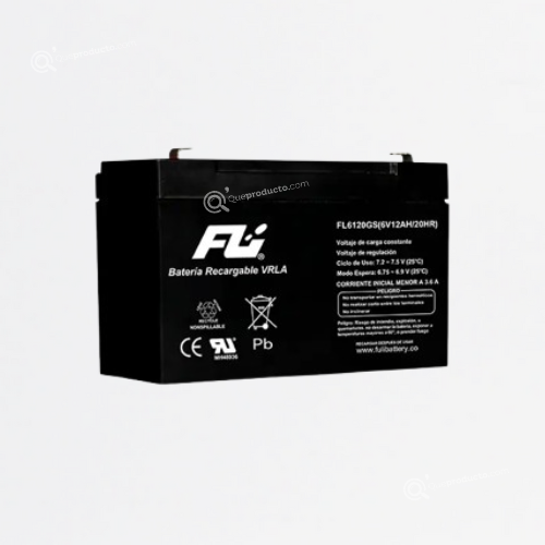 BATERIA SELLADA 6V-12AH REF. FL6120GS