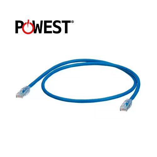 PATCH CORD CAT 6 3FT AZUL