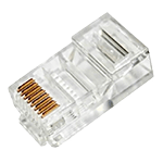 Conectores RJ45 Cat6 Sin Blindar 100PCS por Bolsa - Genérica