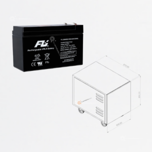 BANCO BATERIAS POWEST 3KVA (14 MIN incluido banco interno de la UPS)