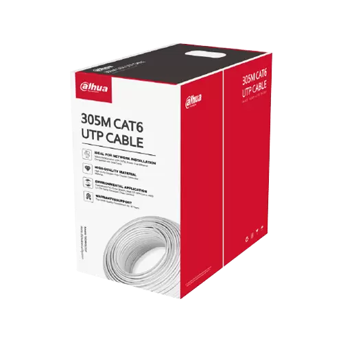 Cable UTP Cat6 DAHUA OFC 100% Cobre para Redes de Seguridad - Image 2