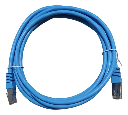 PATCH CORD U/FTP CAT 6A 10FT AZUL