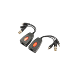 VIDEO BALUN PASIVO 4 CANALES HD 3 EN 1 POWER/VIDEO/DATA - Image 3