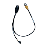 Cable Conector 4 Pines a BNC - ENERLINE GVMCAB4PBNC