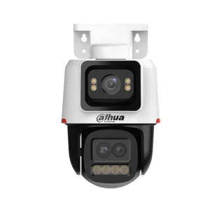 Cámara IP Dual Lente Fijo 4MP con Zoom Híbrido