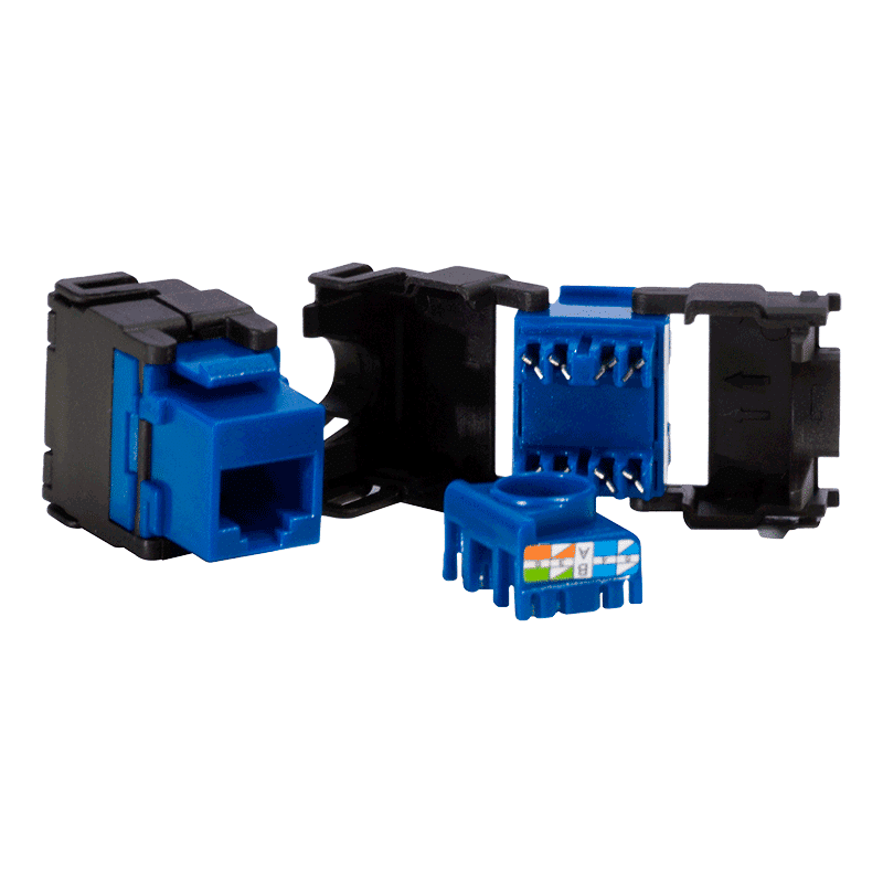 JACK CAT 5E UTP AZUL