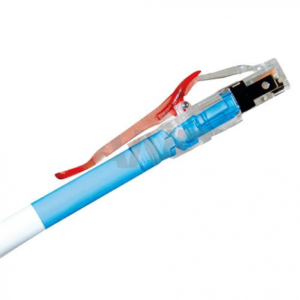 Existencia Única - Cinta de Conexión Cat 6A Blindado Azul 0,5M