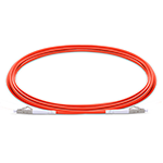 Patch Cord Fibra Óptica OM1 LC Simplex 3.0mm Naranja PVC 3M