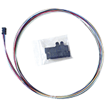 Kit de fan-out para 12 fibras sueltas en tubos circulares de 3mm