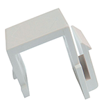 Tapa Ciega Blanco para Cubrir Espacios sin Usar en Faceplates - LANPRO LPIBLNKWH