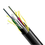 Cable FO con 12 fibras monomodo G.625 para instalaciones aéreas