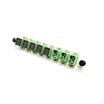 Adaptadores de Fibra Óptica con 8 Piezas SC APC Verde - LANPRO