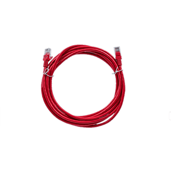 PATCH CORD CAT 6 10FT ROJO