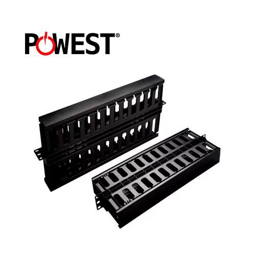 ORGANIZADOR HORIZONTAL METALICO 1U