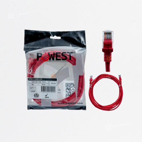 PATCH CORD CAT 5E 3FT ROJO