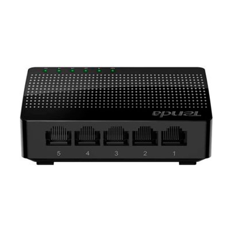 Switch de escritorio 5 puertos Genérica S105, protección 6KV