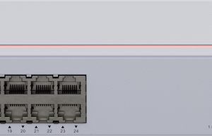 Switch administrable Huawei eKitEngine S310-24P4X 24 puertos PoE+ 4 puertos SFP+