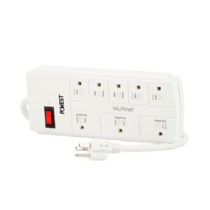 SUPRESOR DE PICOS DE 8 SALIDAS REF.MULTINET 8T
