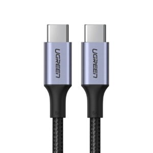 Cable de datos USB-C macho a USB-C macho 5A, 100W, 1m