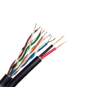 Cable UTP Cat 5 Exterior Siamese para Redes de Alta Velocidad
