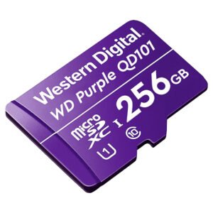 Almacenamiento para Videovigilancia - MicroSD WD Purple Clase 10 256GB