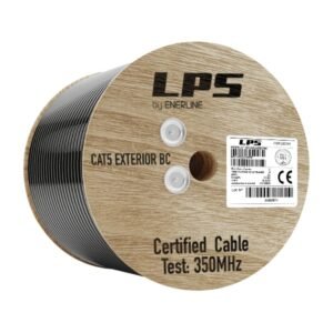 Cable UTP Categoria 5 para Exteriores - 4 Pares 100% Cobre LPS