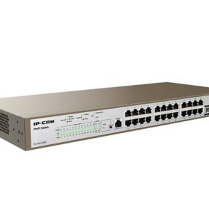 Switch Gigabit Profi 24 Puertos Poe + 4 Sfp, Controlado por Software Ip-Com