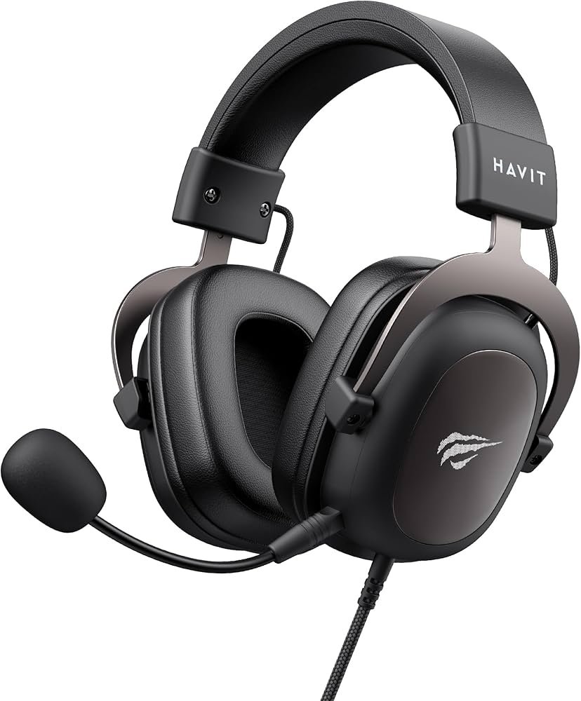 Havit H2002D Auriculares Gamer Cableados con Altavoz de 53mm