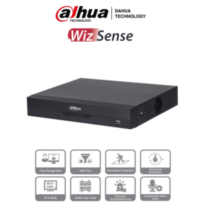 Cámara de seguridad IP 4CH + 2CH con grabación facial y H.265+