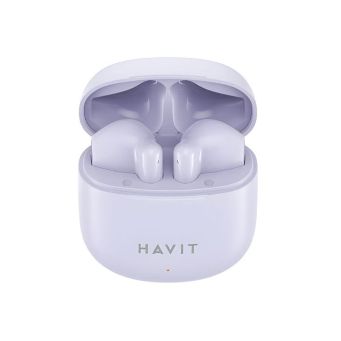 Havit TW976-Purple Auriculares Inalámbricos Bluetooth para Música, Llamadas y Juegos