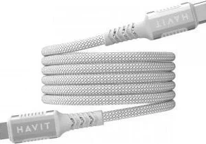 Cable de datos y carga USB-C a Lightning, 1m, 30W - Havit CB6298-White