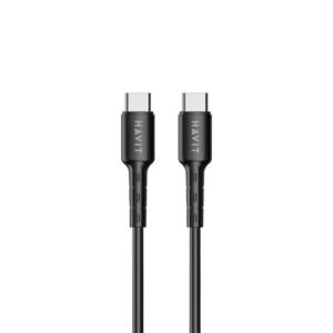 Cable de datos y carga USB-C a USB-C 1m, carga rápida de 60W - Havit CB6235