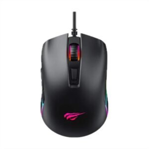 Havit MS1010 Black Wireless Mouse with 7 Programmable Buttons and LED