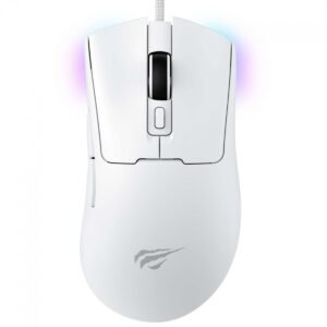 Gamer Mouse Cableado Blanco con Iluminación - Havit MS966-WHITE