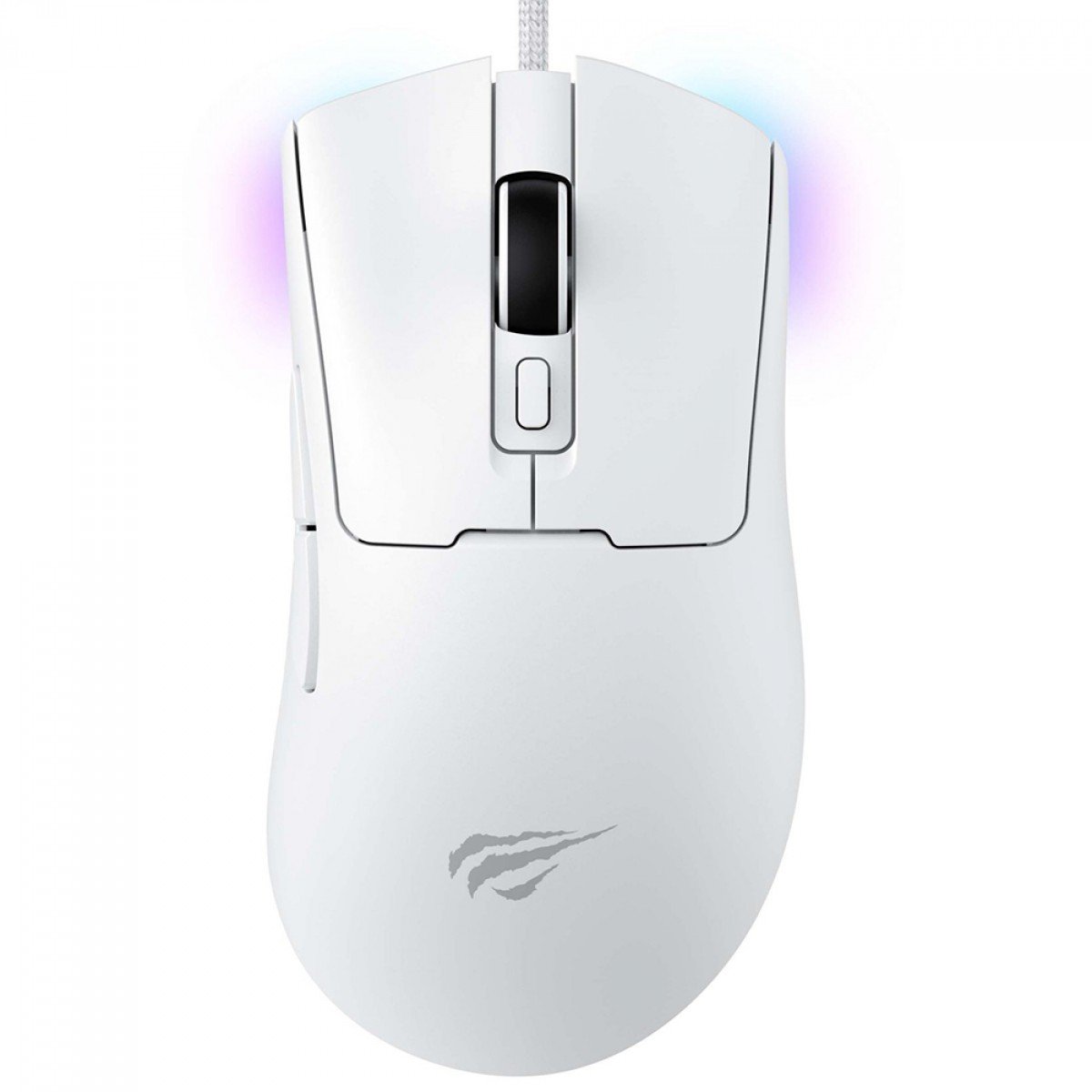 Gamer Mouse Cableado Blanco con Iluminación - Havit MS966-WHITE