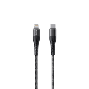 Havit CB6311-Black: Cable de datos y carga USB-C a Lightning, velocidad PD60W